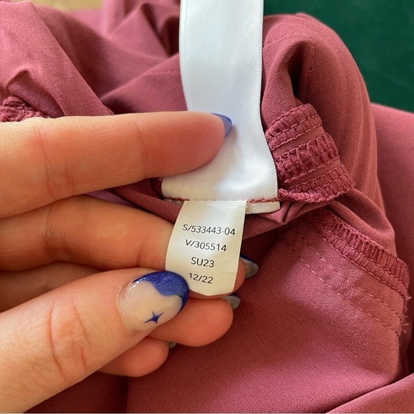 ATHLETA Brooklyn Heights Pink Rose Blush High Rise Jogger Pants 533443 EUC Sz 2 - Picture 12 of 12